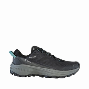 Oboz Women's Katabatic LT Low GTX Waterproof Hiker in Black Sea Off Grid