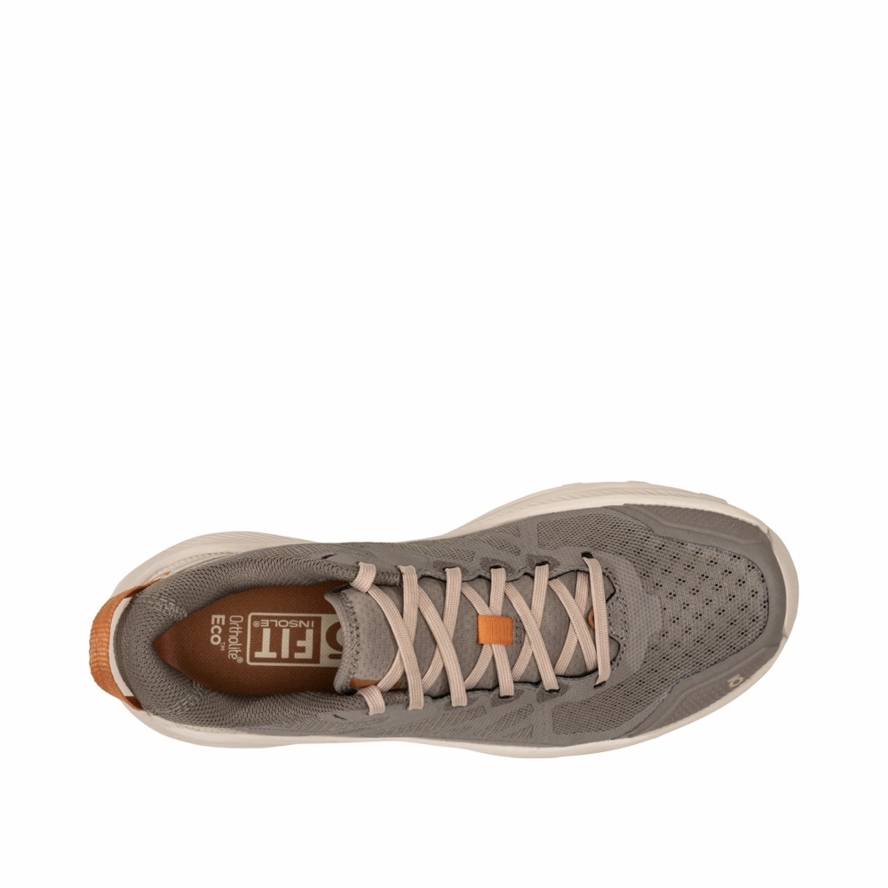 Oboz Women's Katabatic LT Low Hiker in Sparrow Gray Resistant Boots