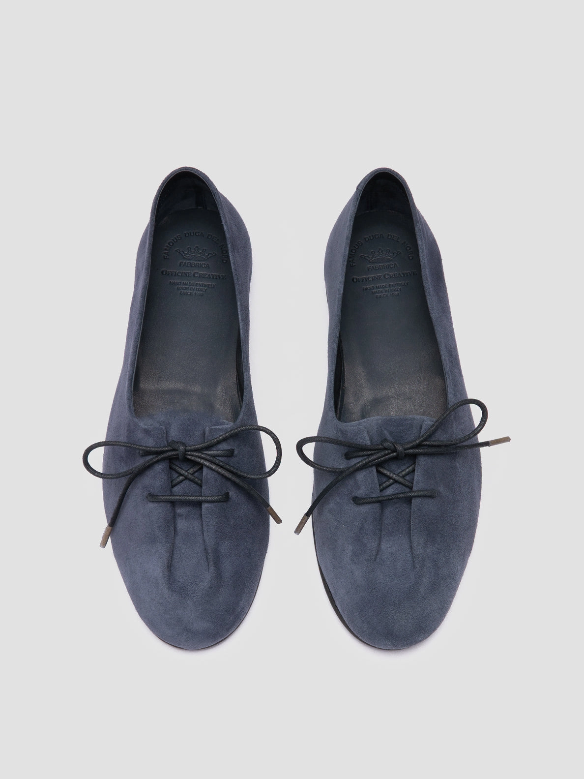 Forever Shade OLIVER 102 - Blue Suede Ballerina Shoes