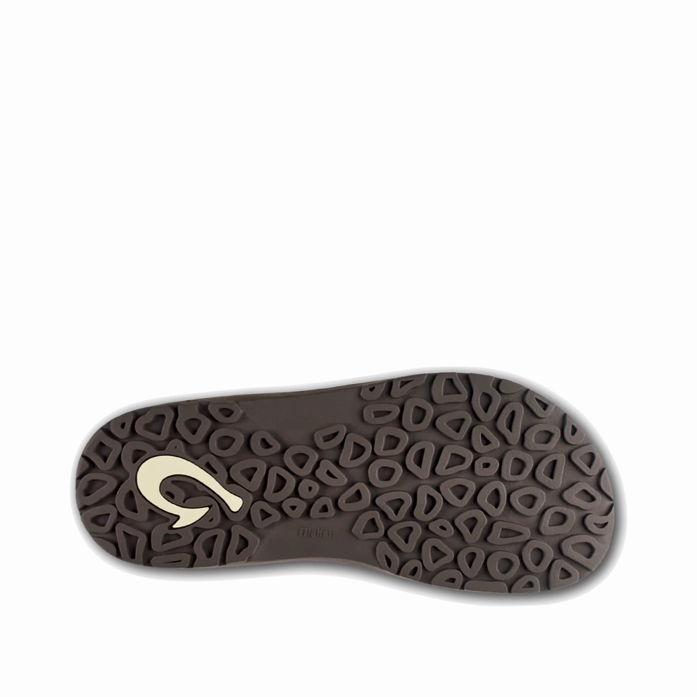 Olukai Men's Ohana Thong Sandal in Dark Java Comfortable For All-Day Wear