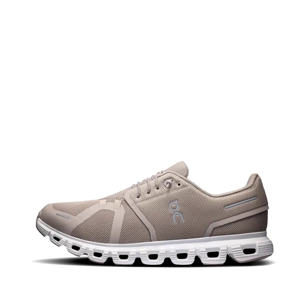 loops On Men's Cloud 6 Sneaker in Fog/White