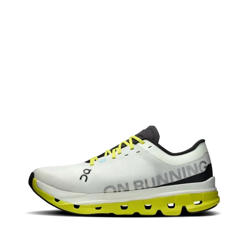foot - comfort On Men's Cloudflow 5 Sneaker in White/Lime