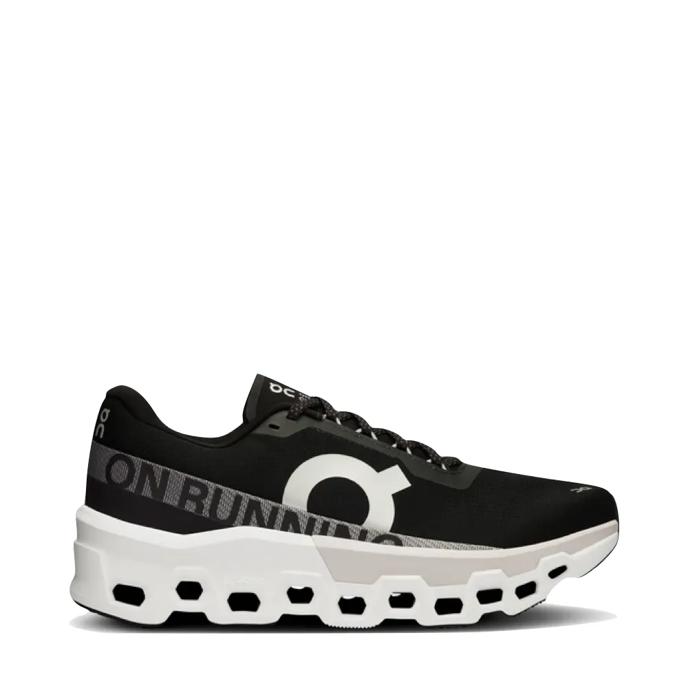 Flexible Build On Men's Cloudmonster 2 Sneaker in Black/Frost