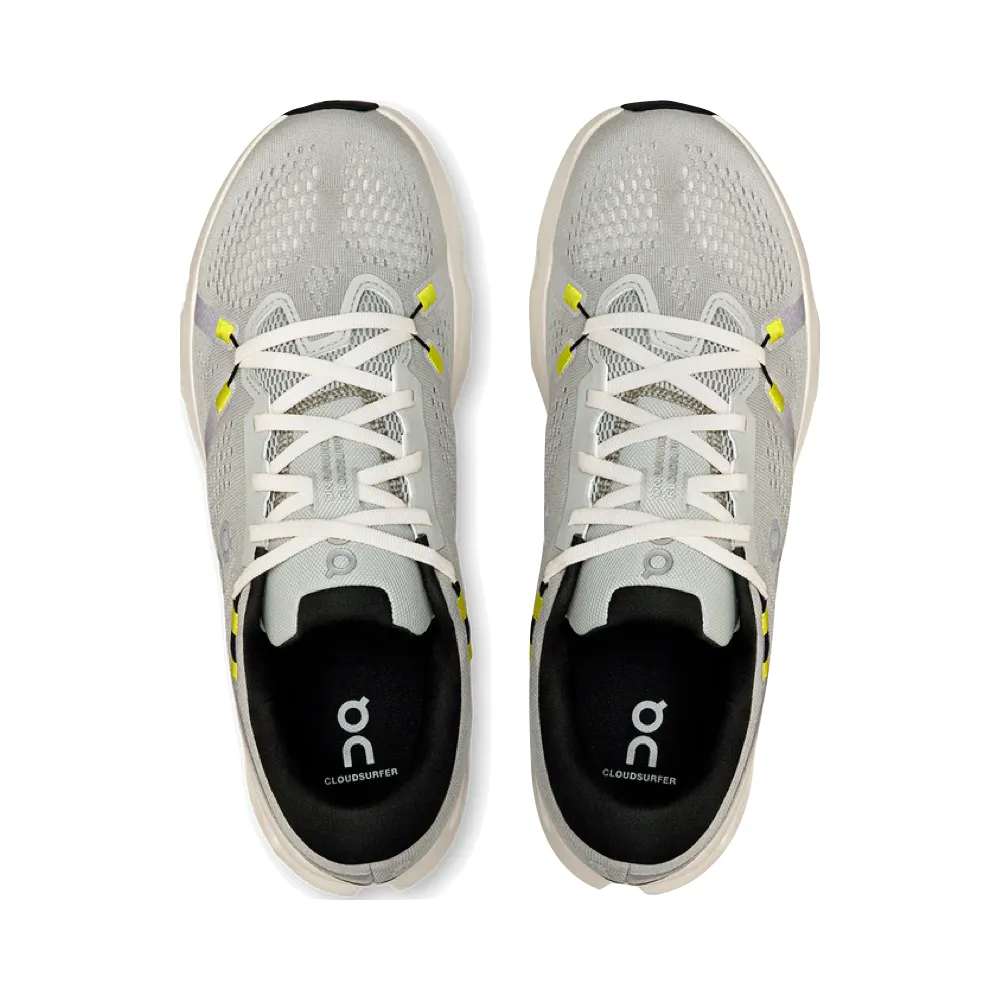 On Men's Cloudsurfer 2 Sneaker in Glacier/Ivory generic running shoes canvas running gear