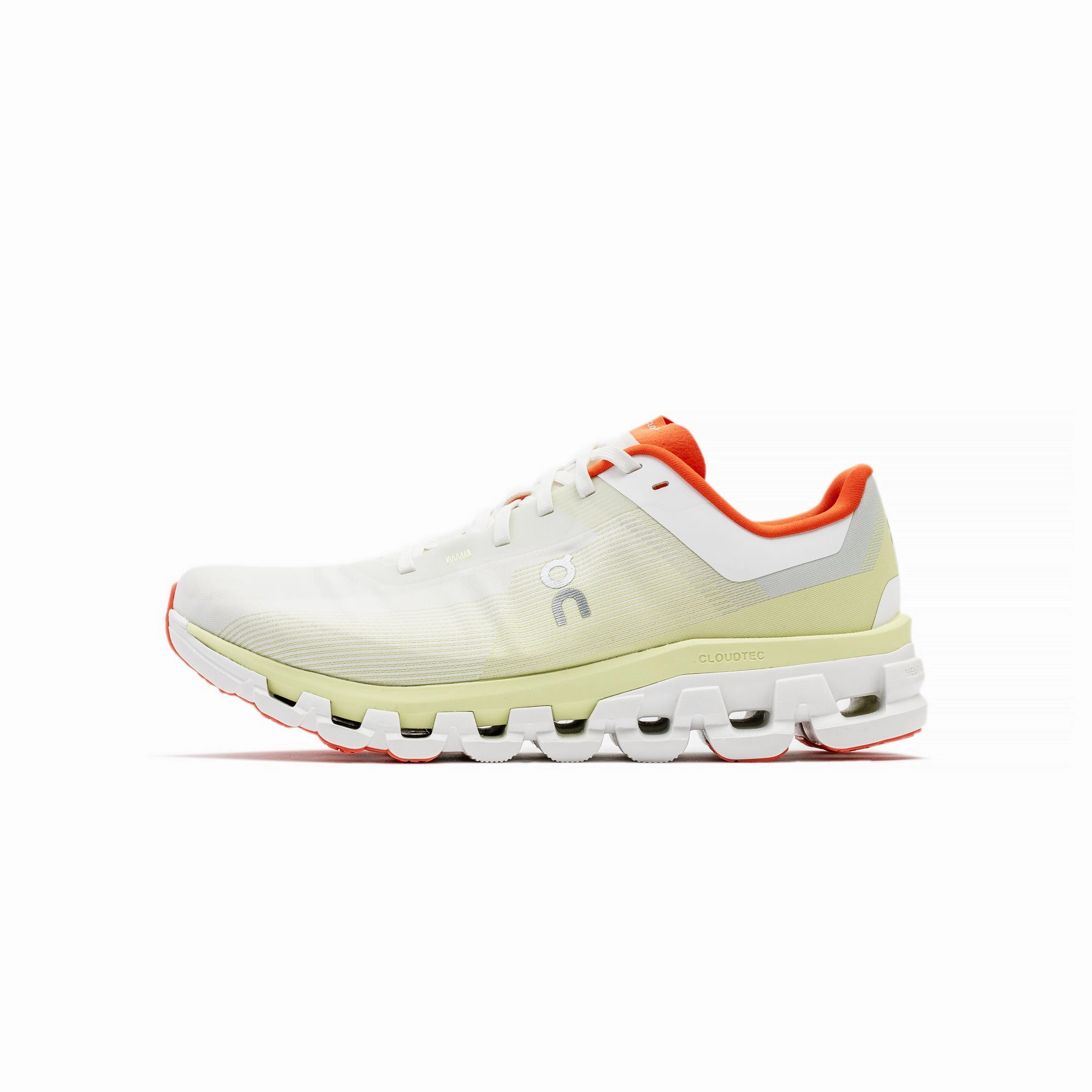 On Mens Cloudflow 4 Shoes Shock Absorbing Layer Iconic support