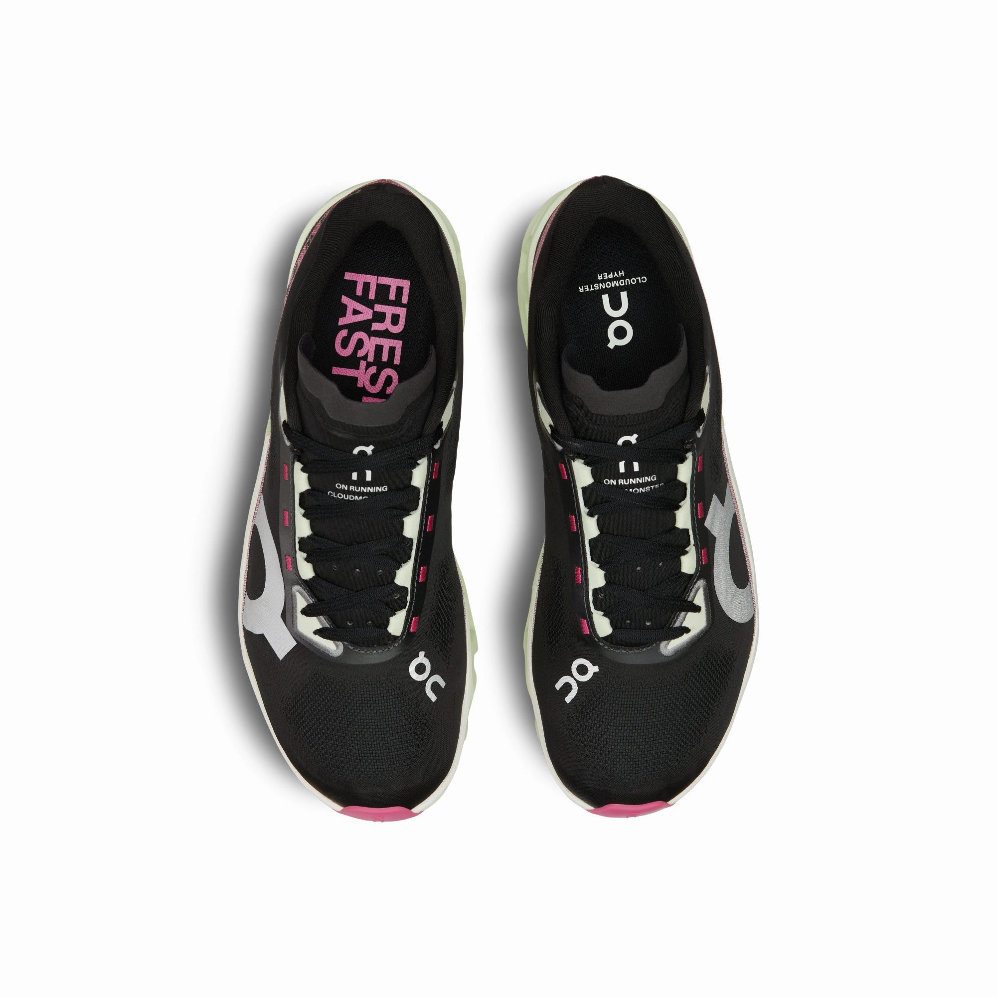 On Running Mens Cloudmonster Hyper Shoes All-around comfort Foam Cushioning Layer