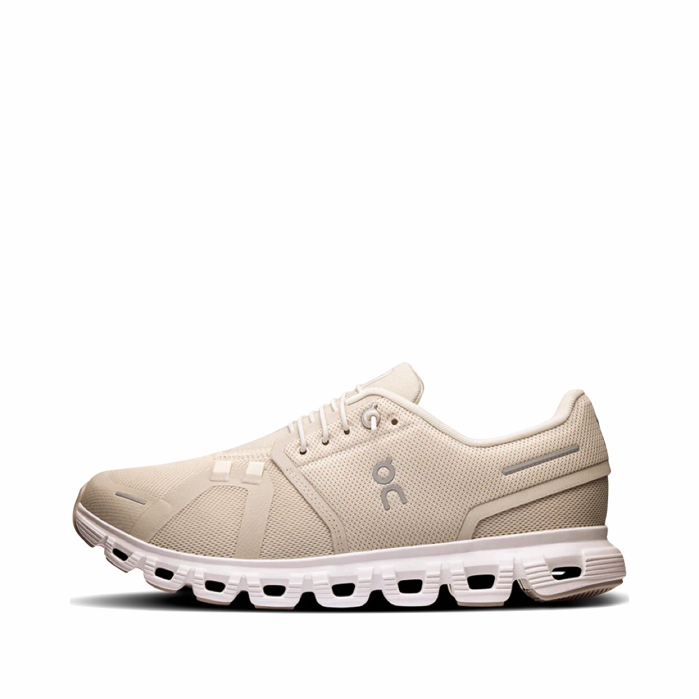 Slow Hike On Women's Cloud 6 Sneaker in Pearl/White