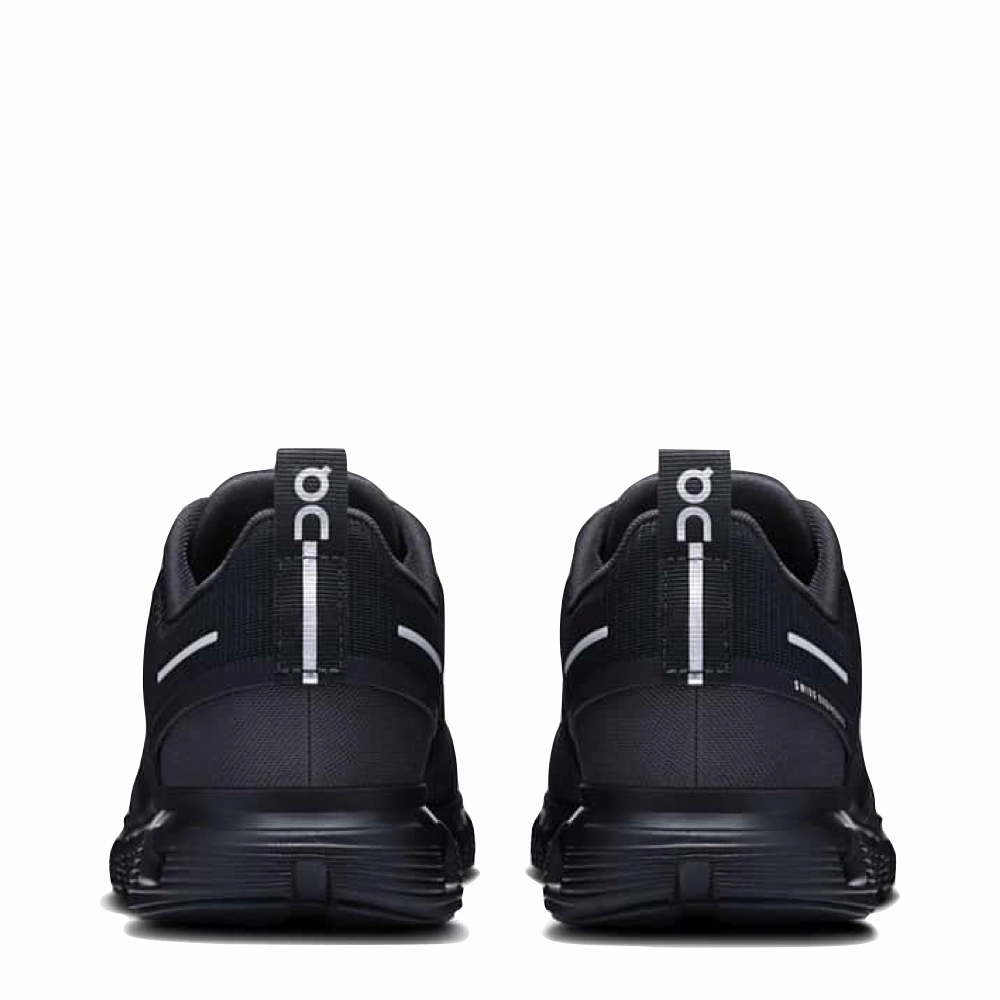 Everyday Use Comfortable Design On Women's Cloud 6 Waterproof Sneaker in Black/Black