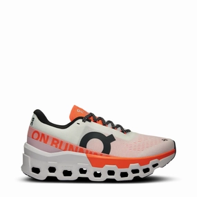 Cloud Like Club Jog On Women's Cloudmonster 2 Sneaker in Undyed/Flame