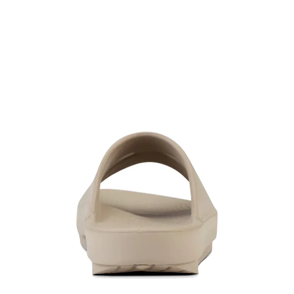 OOfos OOahh Slide Sandal in Nomad Trendy Shoes Heel Safe