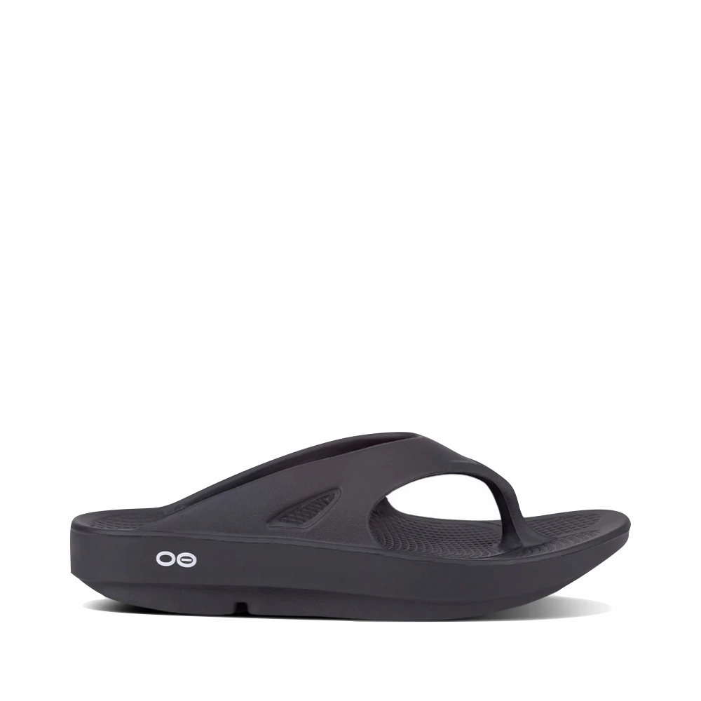 Quick Grab OOfos OOriginal Thong Sandal in Black