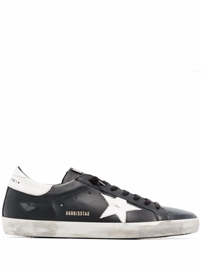 modern - style running in a nature reserve Golden Goose Men's Super-Star Sneaker