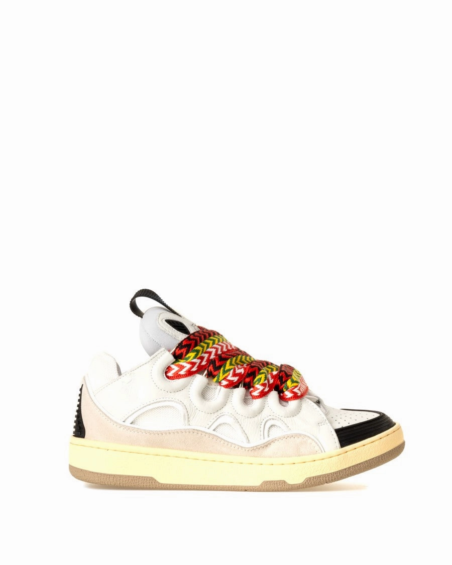 The Curb Sneaker running in a ski lift area shoes Snowy running