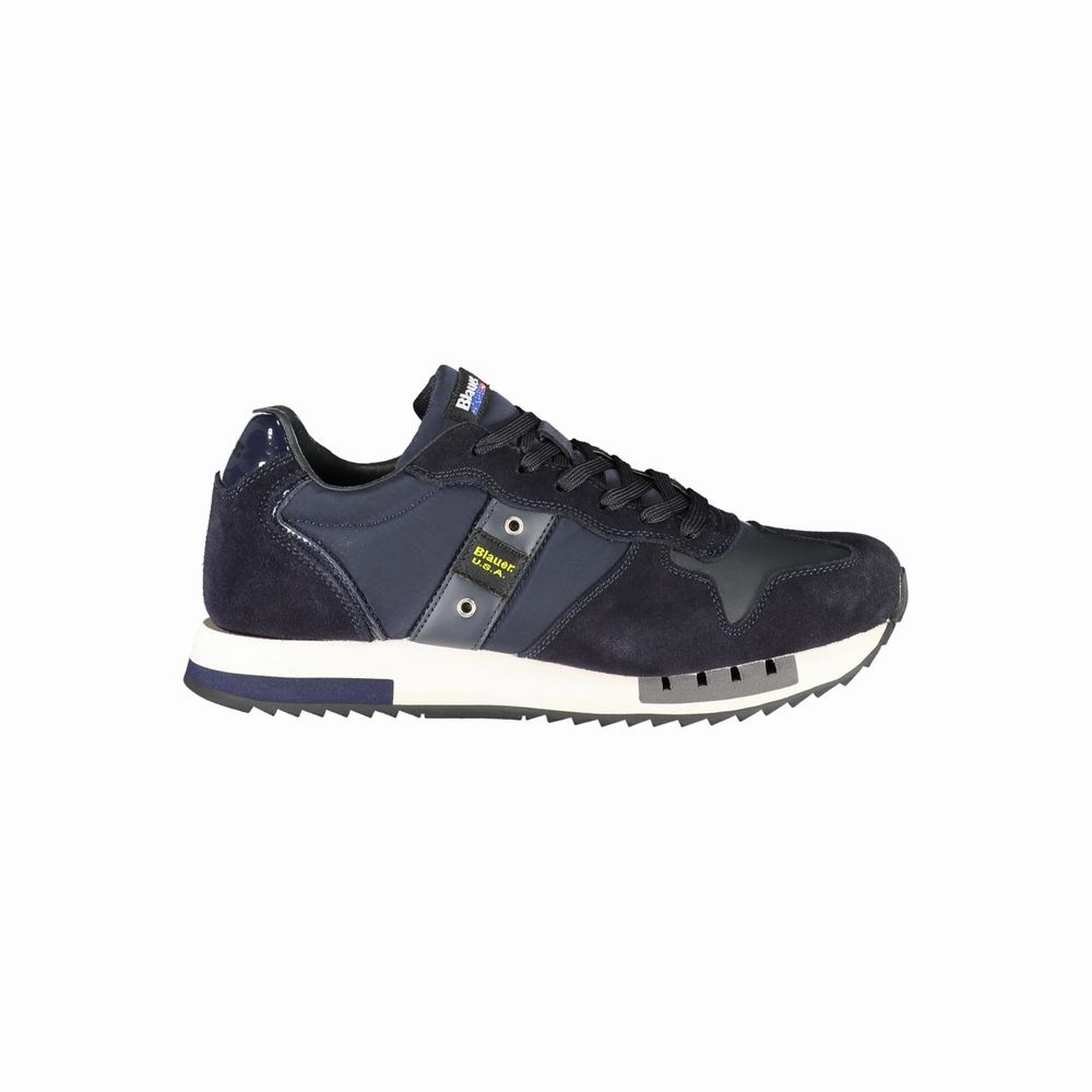 physical activity Blauer Contrast Lace-Up Sports Sneakers in Men's