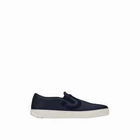 long - jump shoes Ferragamo Lexus Men's Sneakers Blue