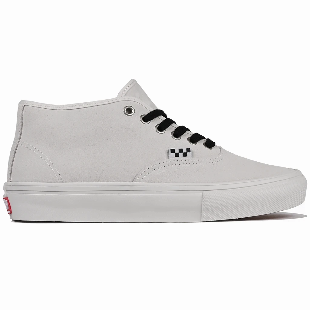 Trend-setting silhouette All Day Work Vans Skate Authentic Mid Skateboarding Shoe
