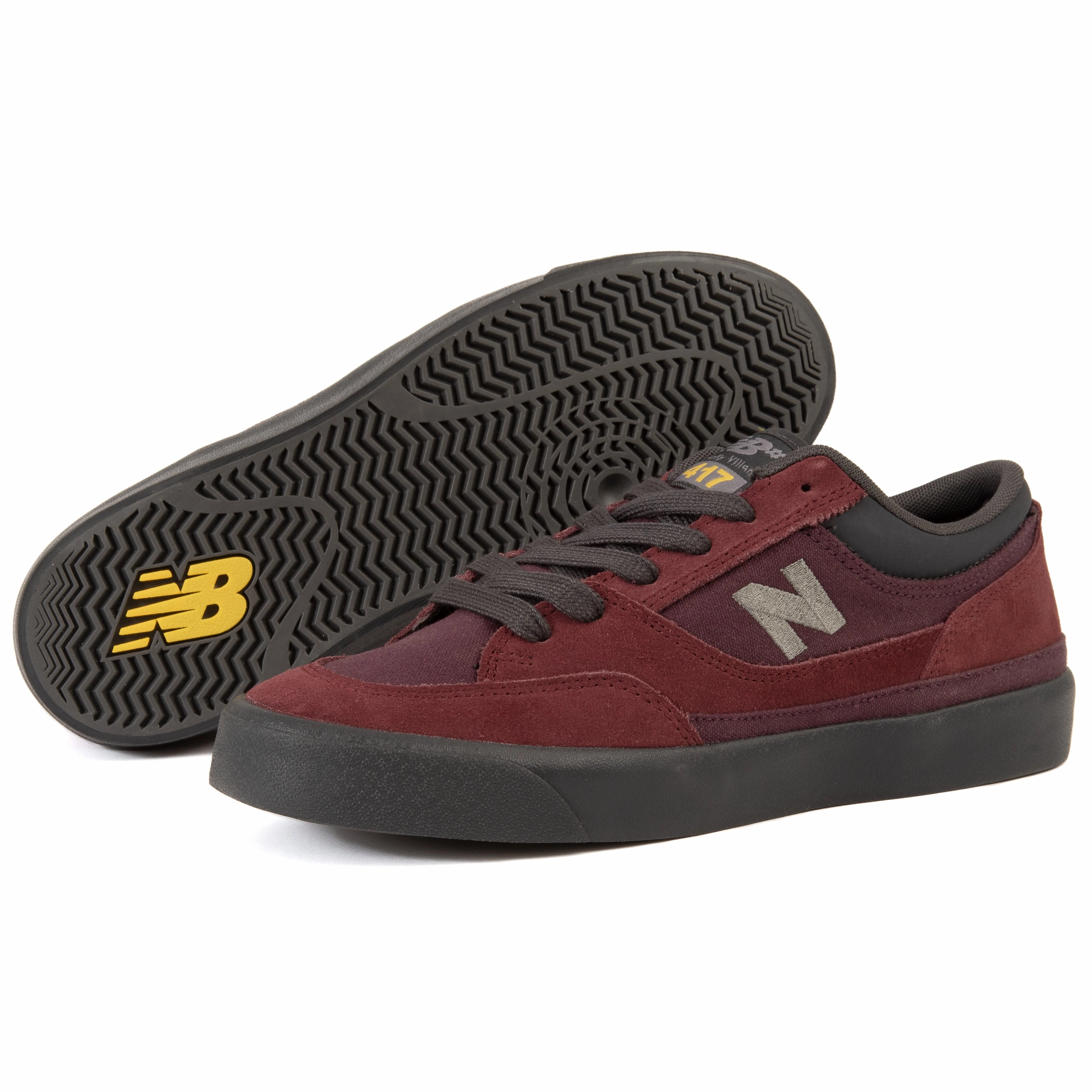 New Balance - 417 LPR (Burgundy/Phantom) snug fit shoes autumn shoes