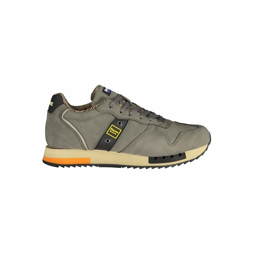 Blauer  Polyester Men's Sneaker Running Mechanics zip - up shoes