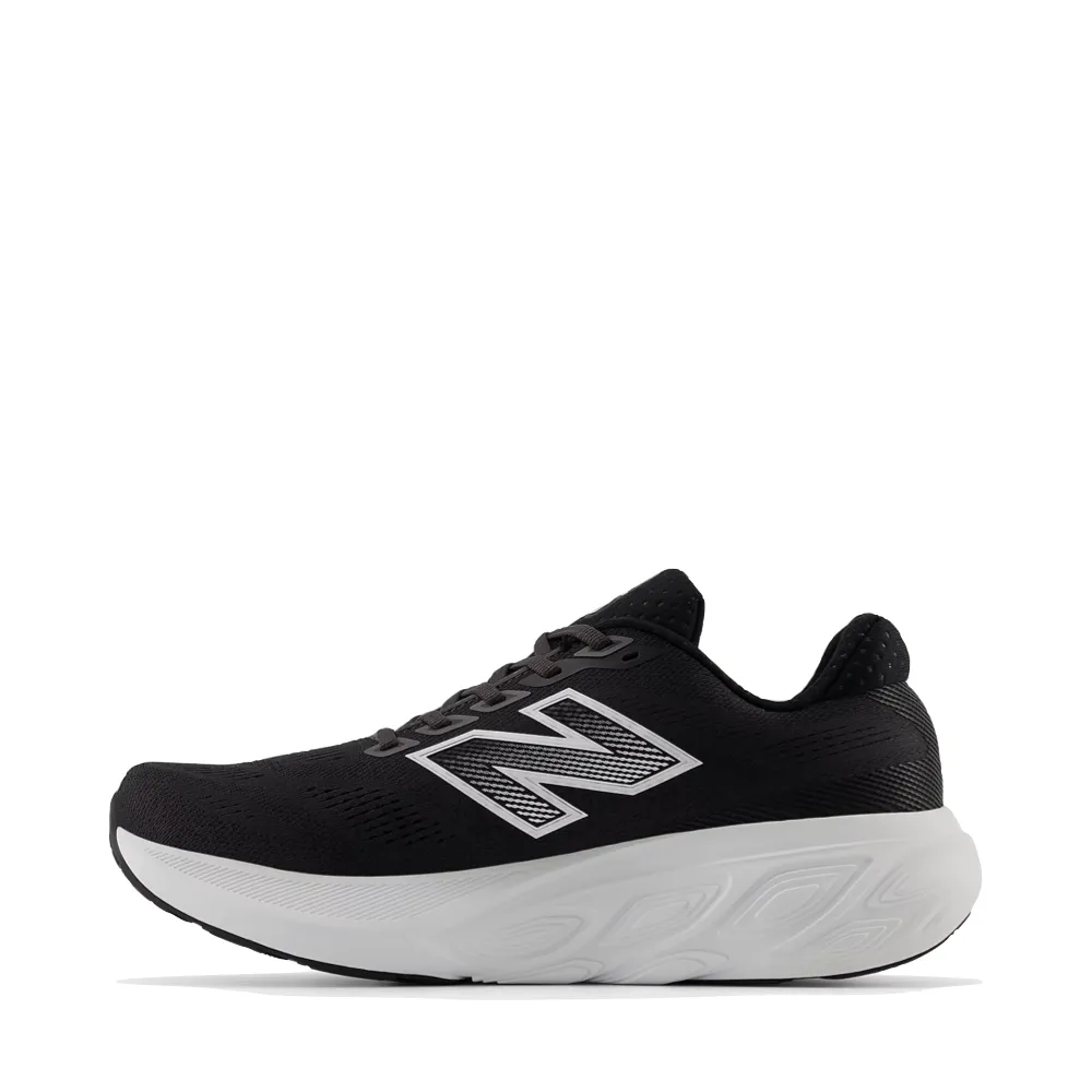 high - performance running shoes New Balance Men's Fresh Foam X 880v15 in Black with White and Reflection