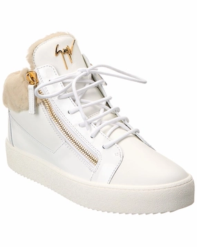 self - discovery running shoe interest running shoes with padded collars Giuseppe Zanotti May Leather Sneaker