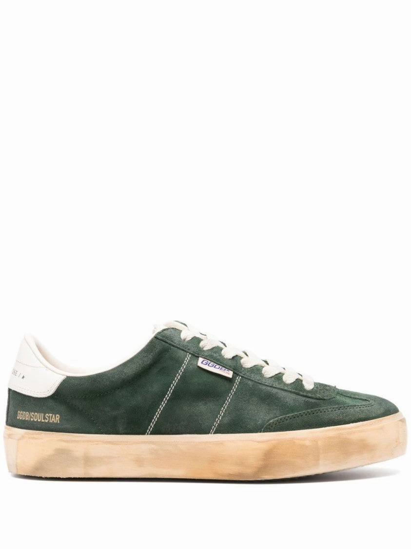Panelled Nappa Sneakers With Logo Marathon