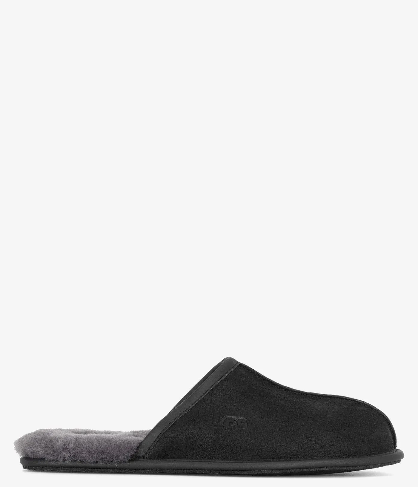 Edge Shape UGG Scuff Leather Slipper - Men