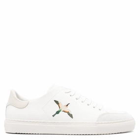 jogging shoe add - ons Axel Arigato Clean 90 B Bird Low-Top Sneakers