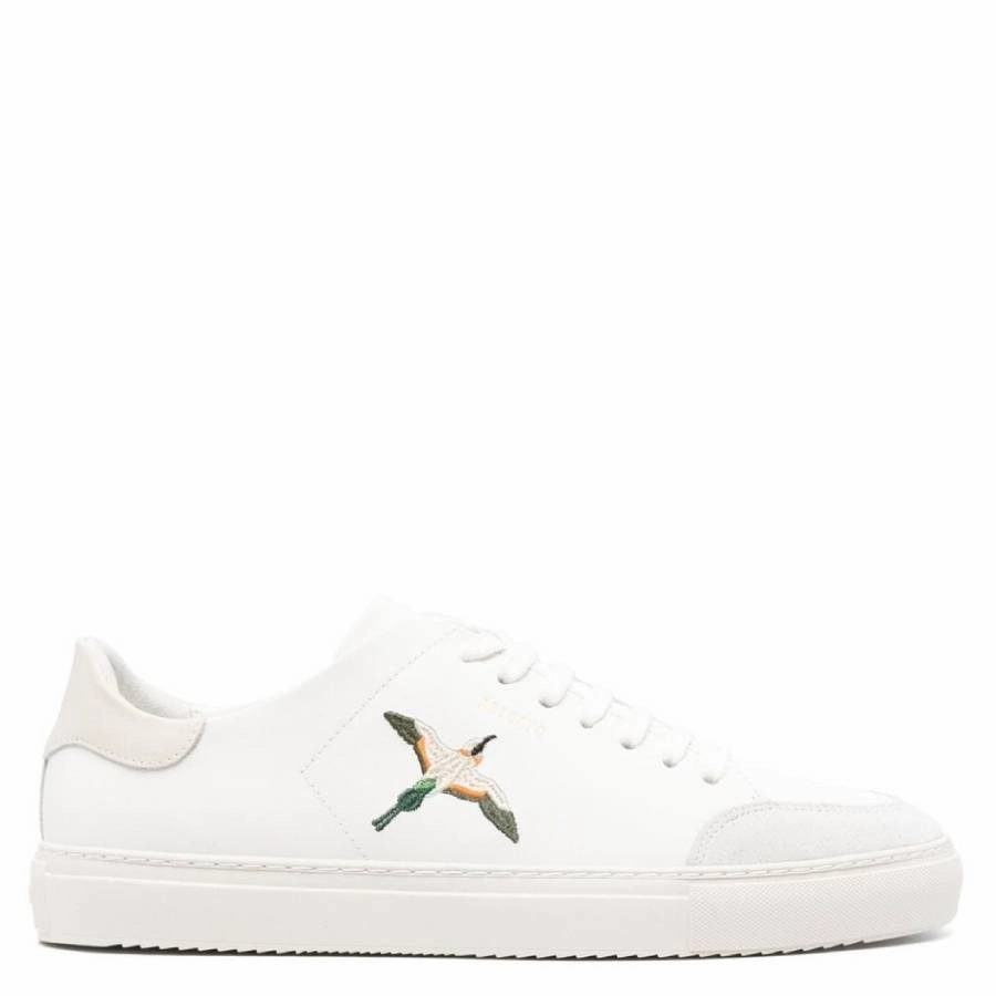 jogging shoe add - ons Axel Arigato Clean 90 B Bird Low-Top Sneakers