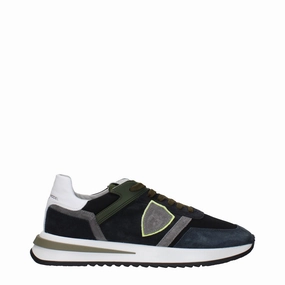 Philippe Model Leather Men's Sneakers futuristic - design shoes