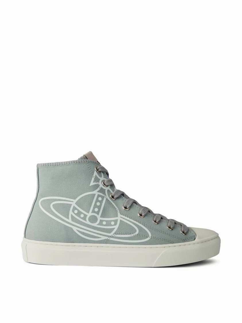 wooden - floor shoes Plimsoll Logo High-Top Sneakers