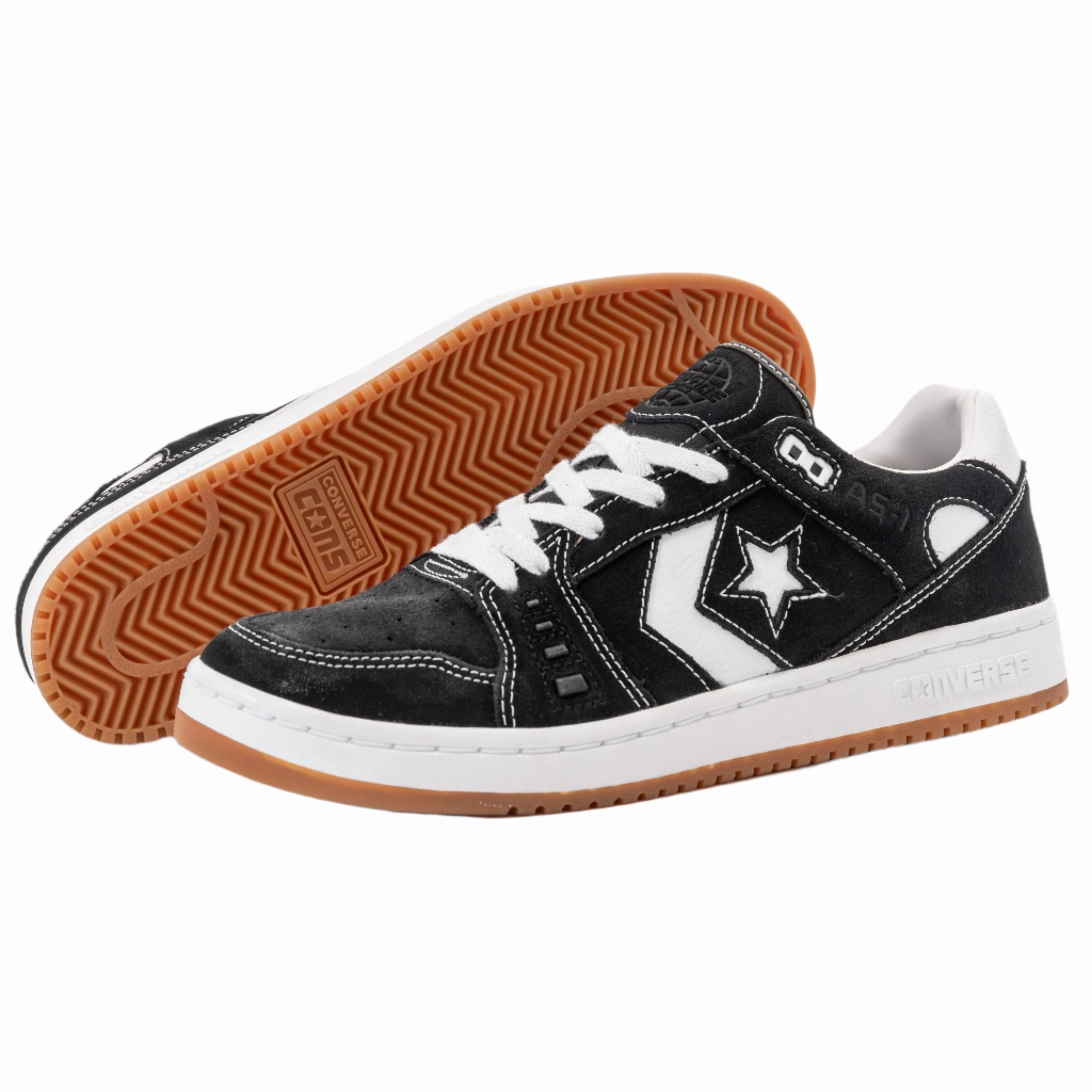 CONS - AS-1 Alexis Sablone Pro Ox (Black/Egret/Gum) Performance-driven