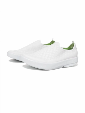 Men Checker Sneaker In White military - training running shoes