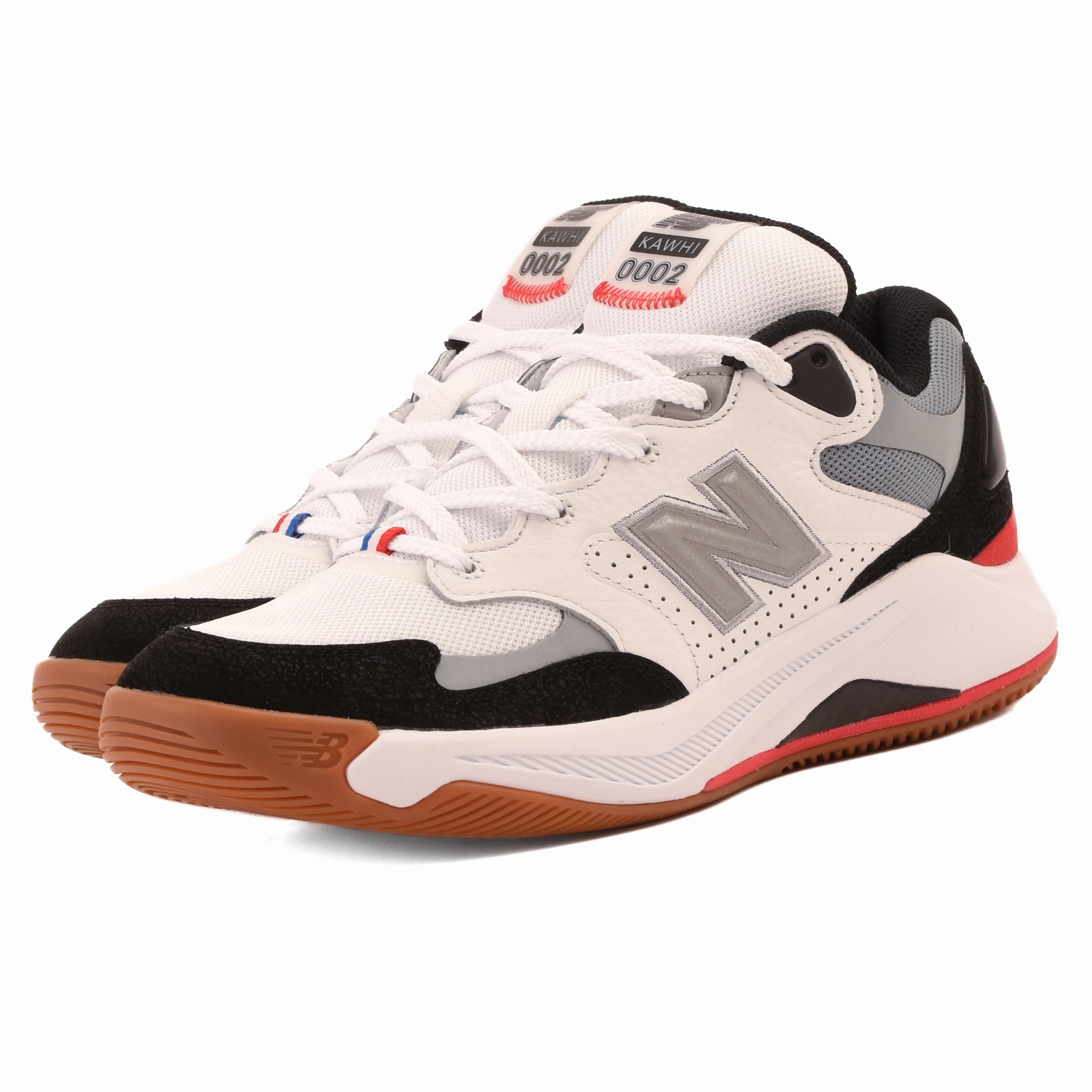 New Balance - Kawhi IV (White/Black) challenge high - top shoes