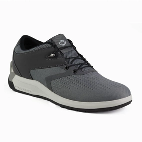 Comfortable Wear Comfort Stretch Men's All Terrain Shoes In Grey Mesh