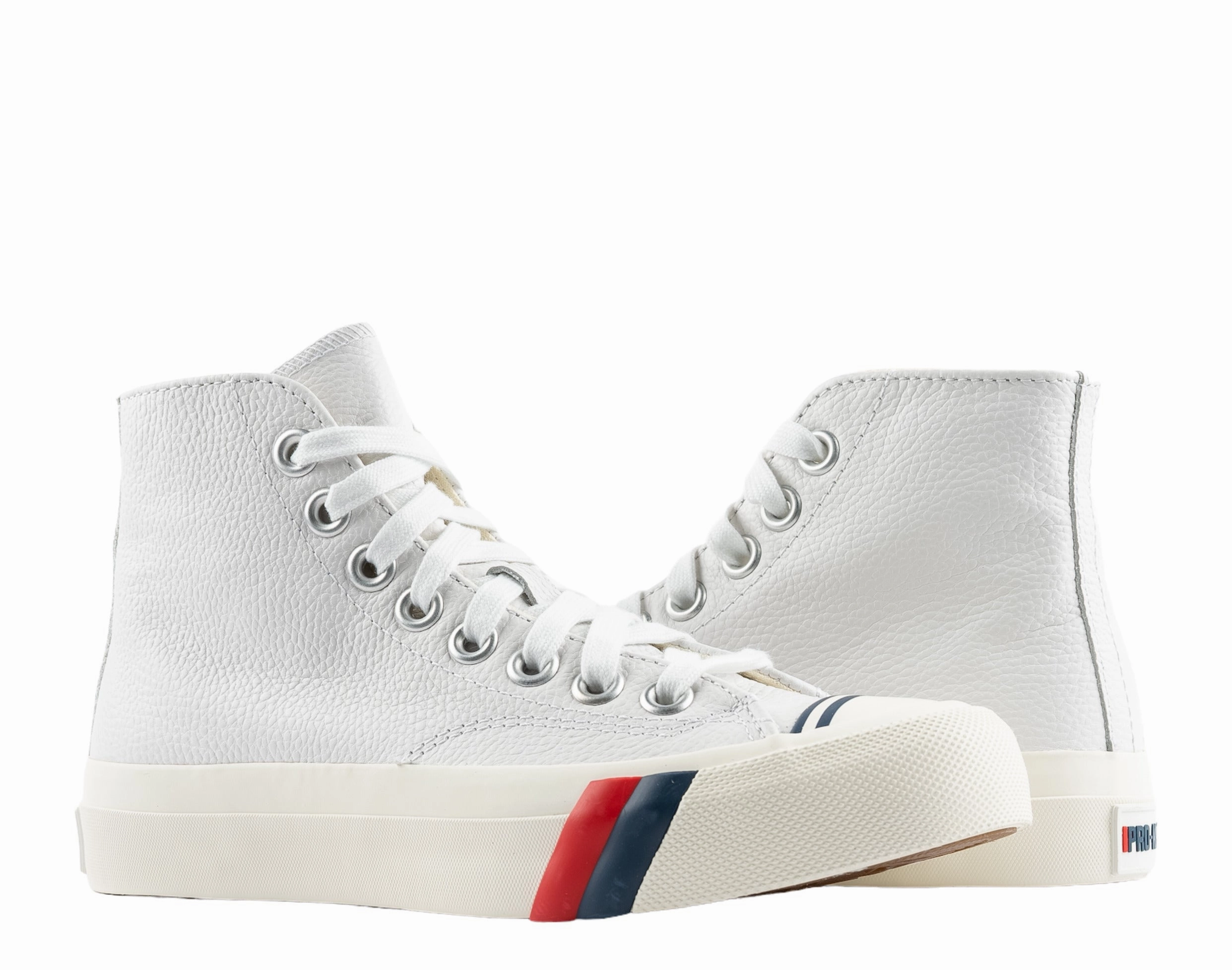 running gait Pro-Keds Royal Hi Leather White OG Unisex Shoes PH64115