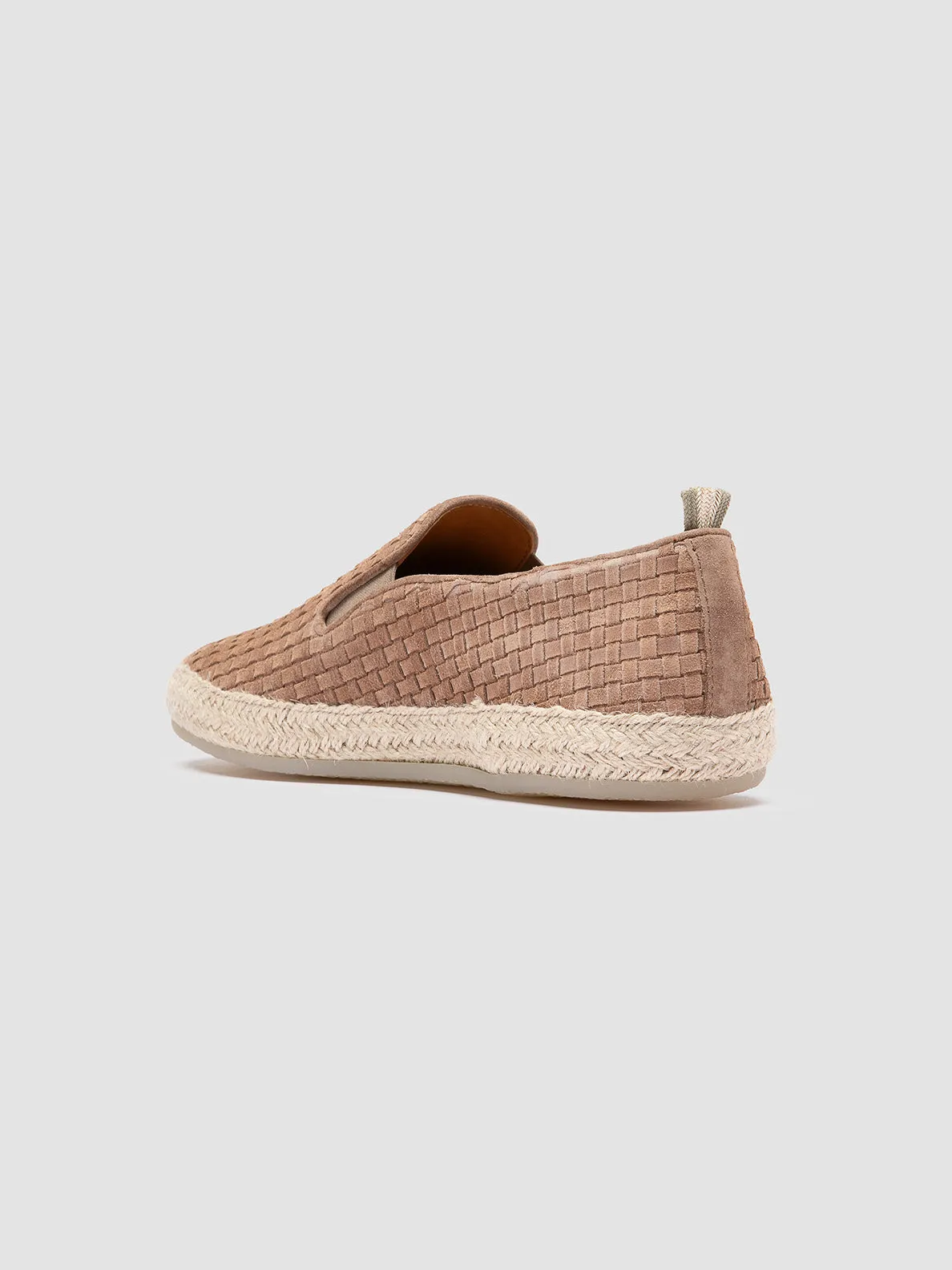 Urban Shade Fashion Forward BOWLINE 001 - Beige Woven Espadrille Shoes