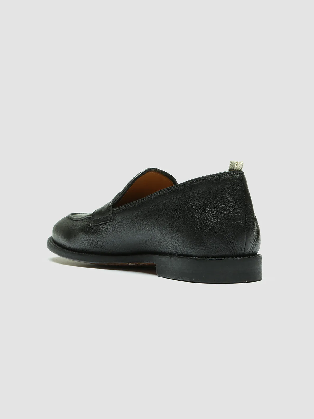 OPERA 001 - Black Leather Penny Loafers Four Season