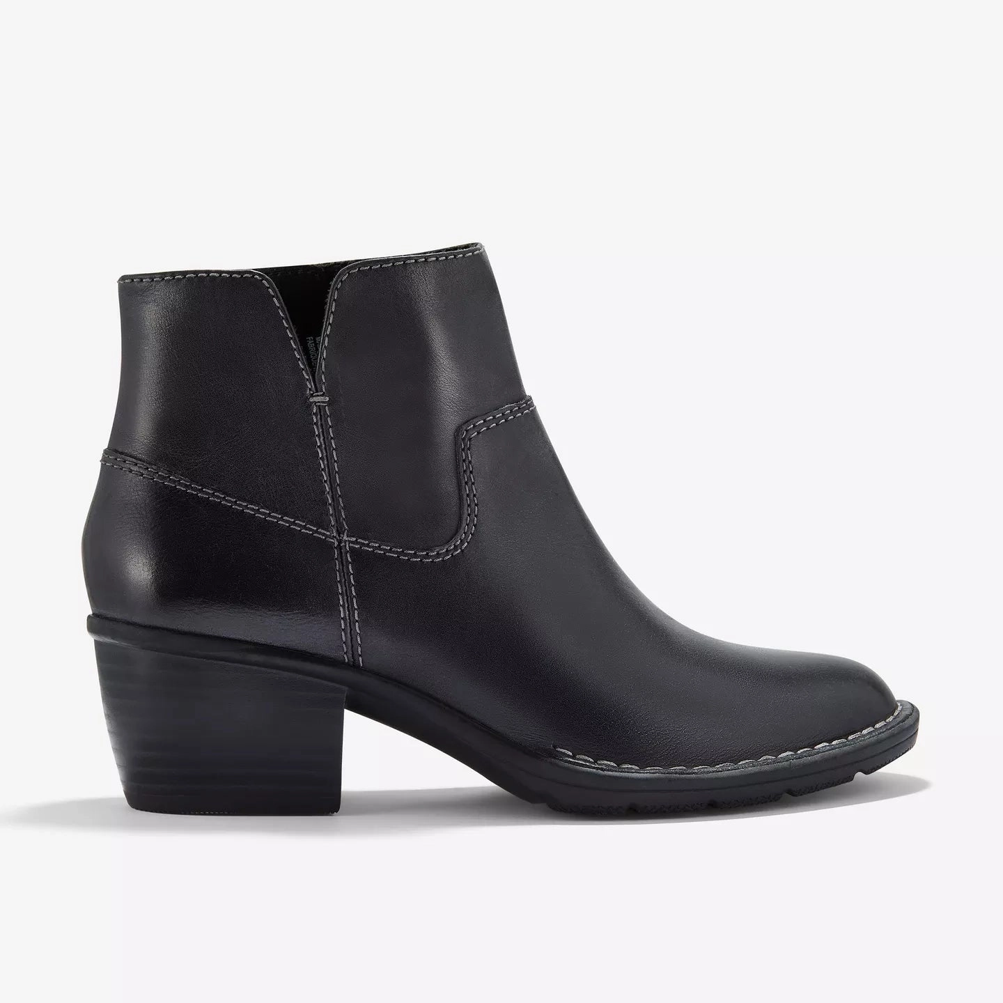 Support Focused Airy Space Clarks Women's Kastela Top Ankle Boots in Black
