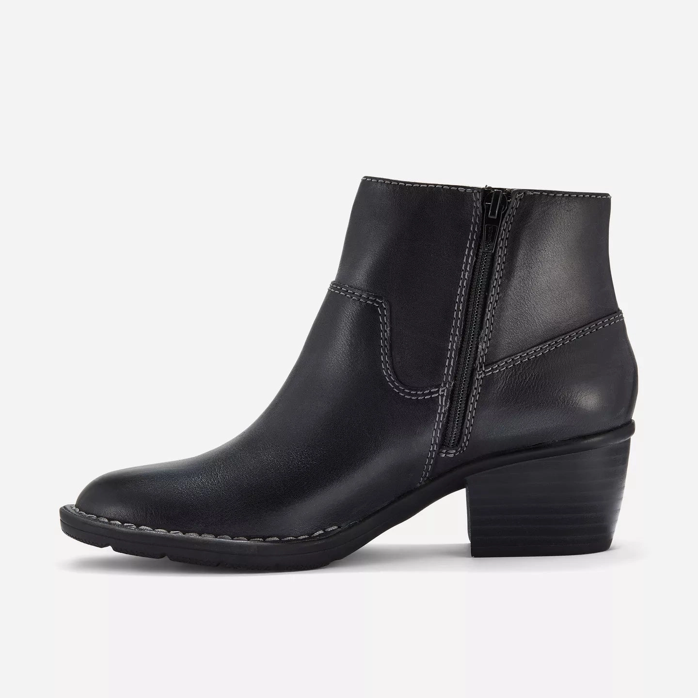 Clarks Women's Kastela Top Ankle Boots in Black No Pain