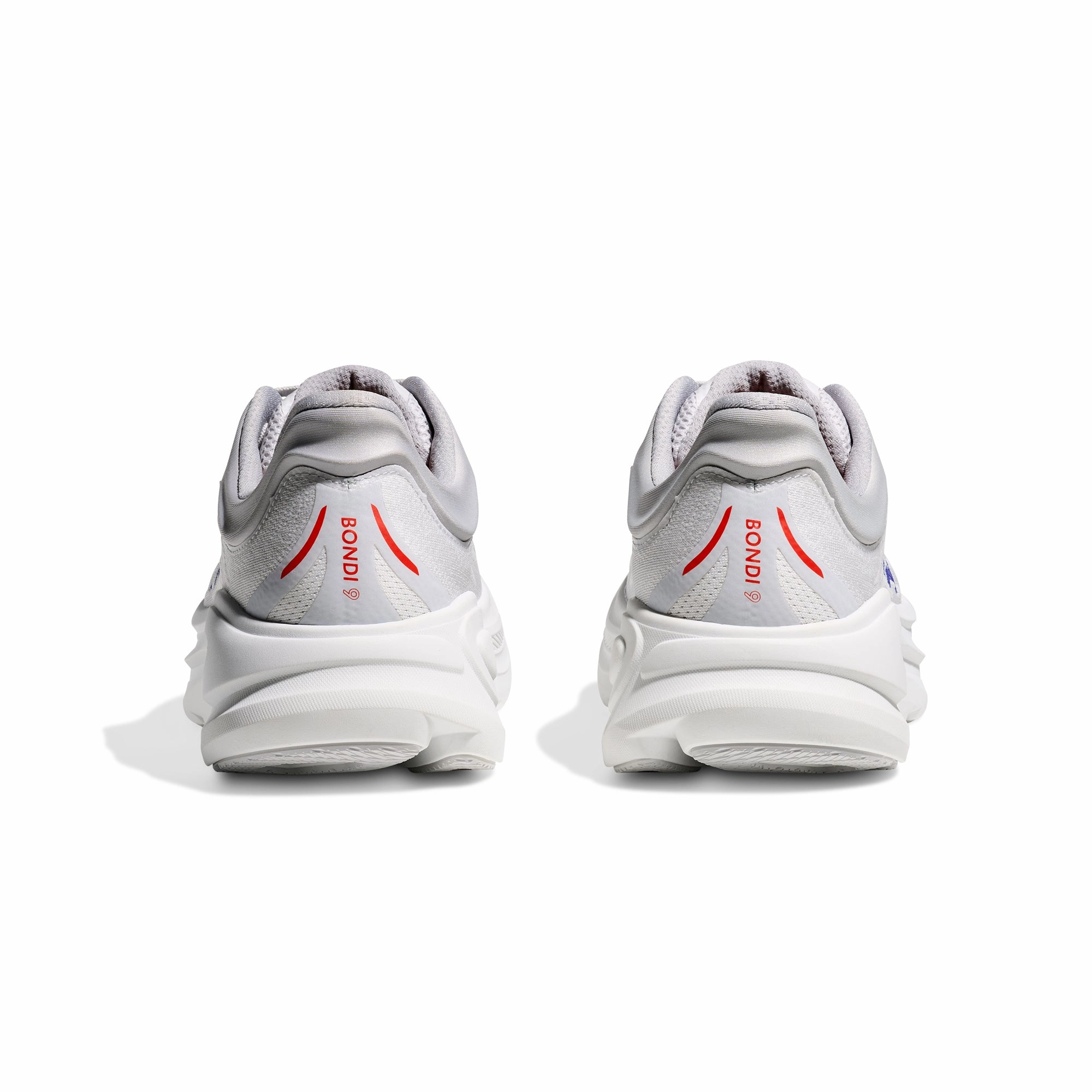 Hoka Mens Bondi 9 Shoes Hollowed Out Panels Shock-absorbent flexibility