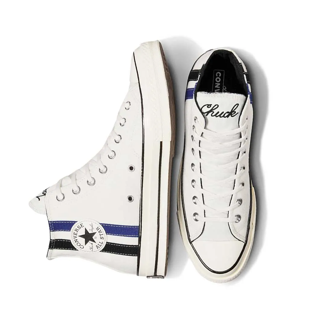 Air Circulation Pass Step Converse - Unisex Chuck 70 Archival Stripes High Top Shoes (A08725C)