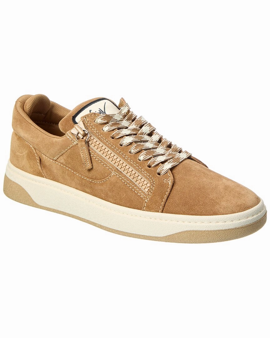 Giuseppe Zanotti GZ/94 Suede Sneaker Replaceable Insole