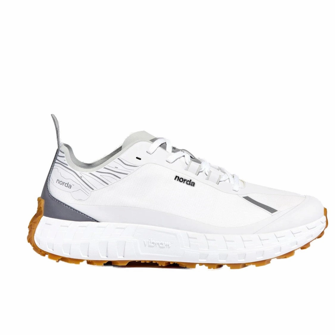 Powergrid suitable for training programs White Bio-Dyneema Sneakers With Vibram Technology