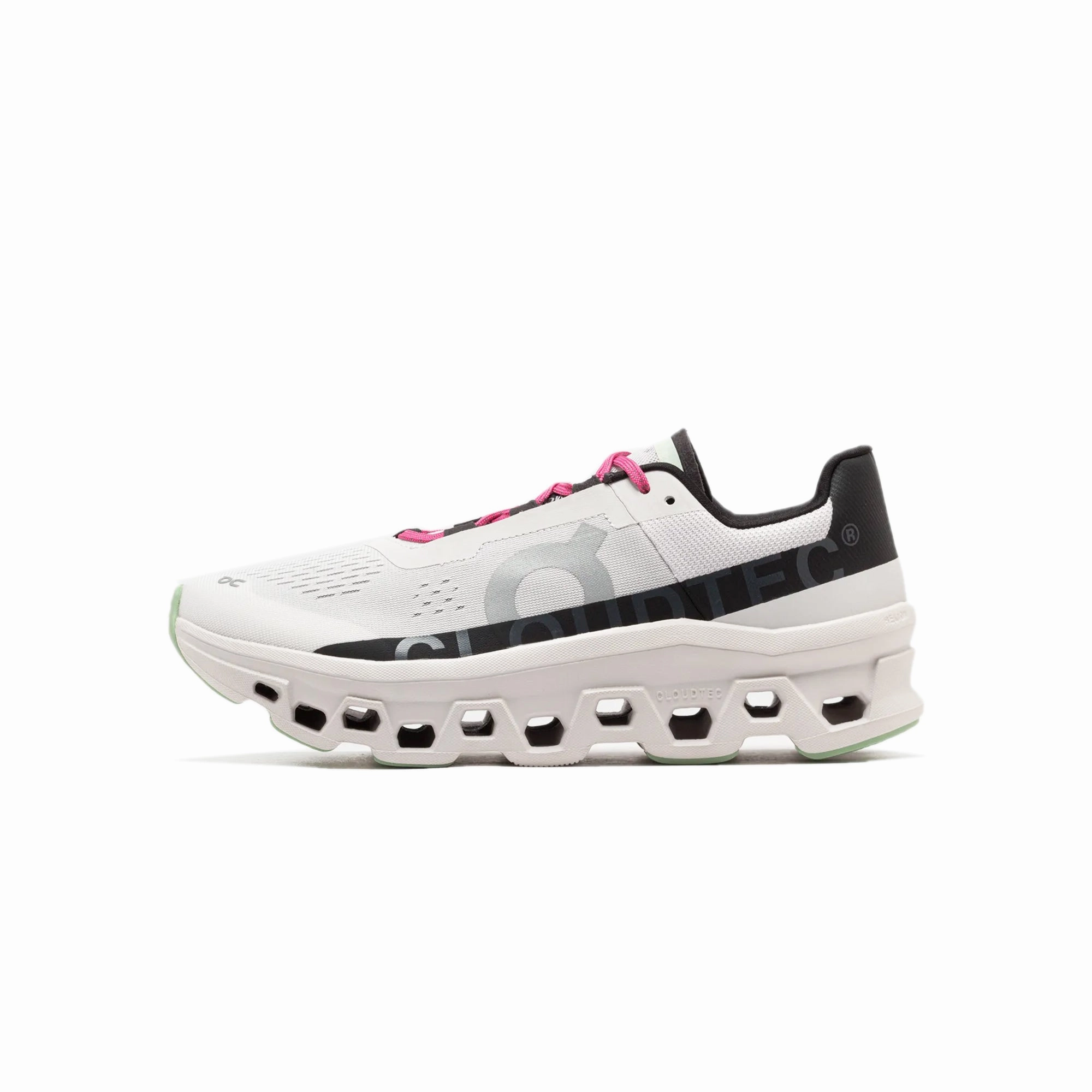 On Running Mens Cloudmonster Shoes Ultra Cushioned Collar