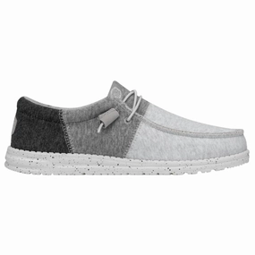 forest - climate shoes Men's Wally Tri Varsity Sneaker In Grey