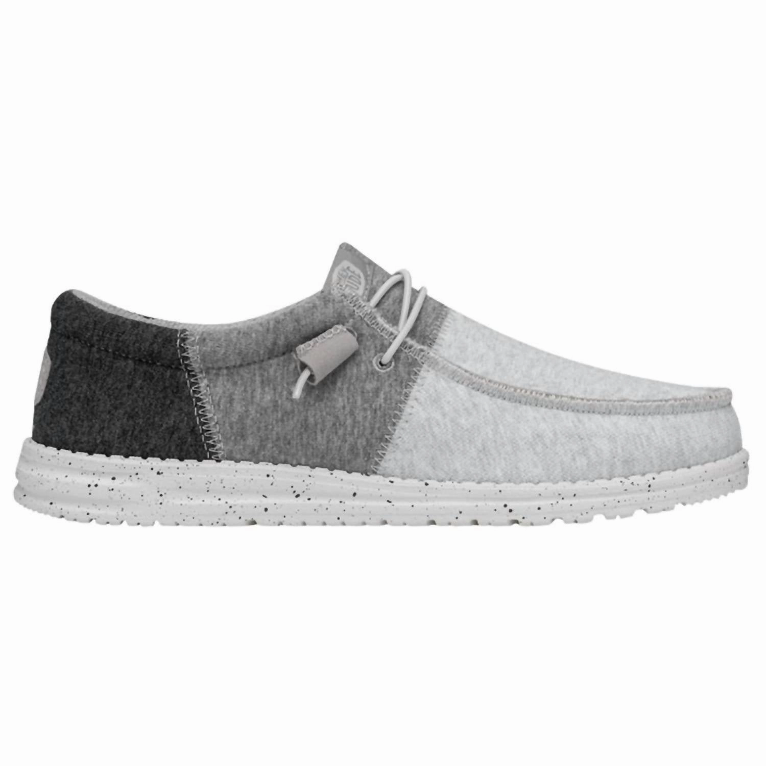 forest - climate shoes Men's Wally Tri Varsity Sneaker In Grey