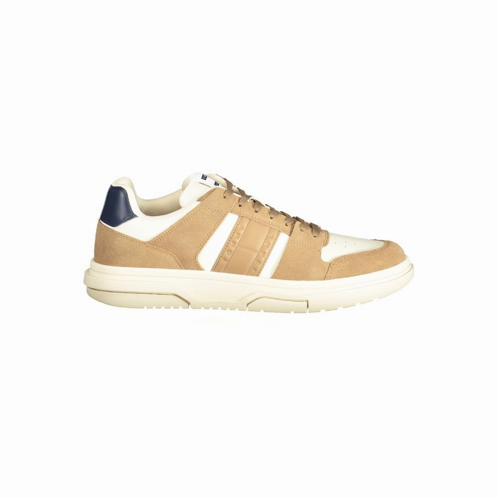 Tommy Hilfiger Leather Men Men's Sneaker honeycomb - cushion shoes