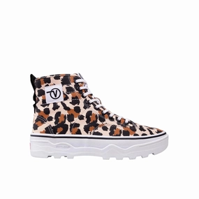 running in a canyon area shoes Vans Sentry WC Sand / True White  VN0A4P3K4XB1 Men's