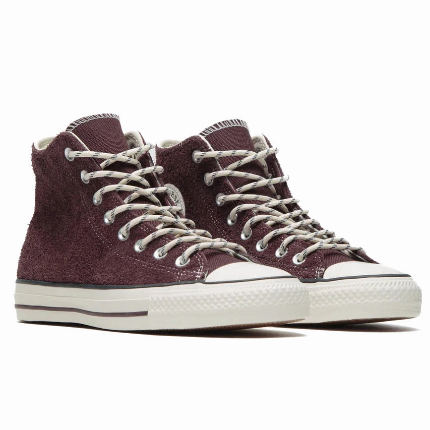 running in a tied - arch bridge area shoes Modern Edge CONS - CTAS Pro Hi (Bloodstone/Egret/Dark Matter)