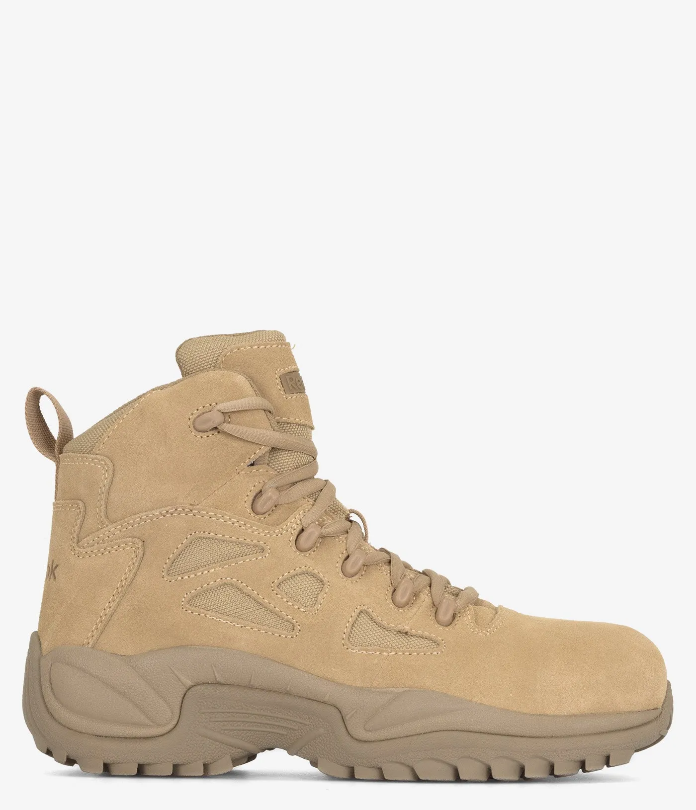 Reebok Rapid Response Composite Safety Toe Boot - Men Reinforced Eyestay Durability